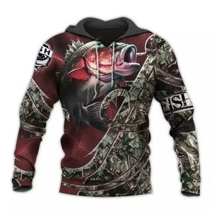 New Fashion Animal Fishing Art Harajuku casual Tra